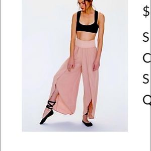 free people chica lyrical flow pant in mauve rose